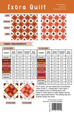Thai Charm Ixora Quilt Pattern