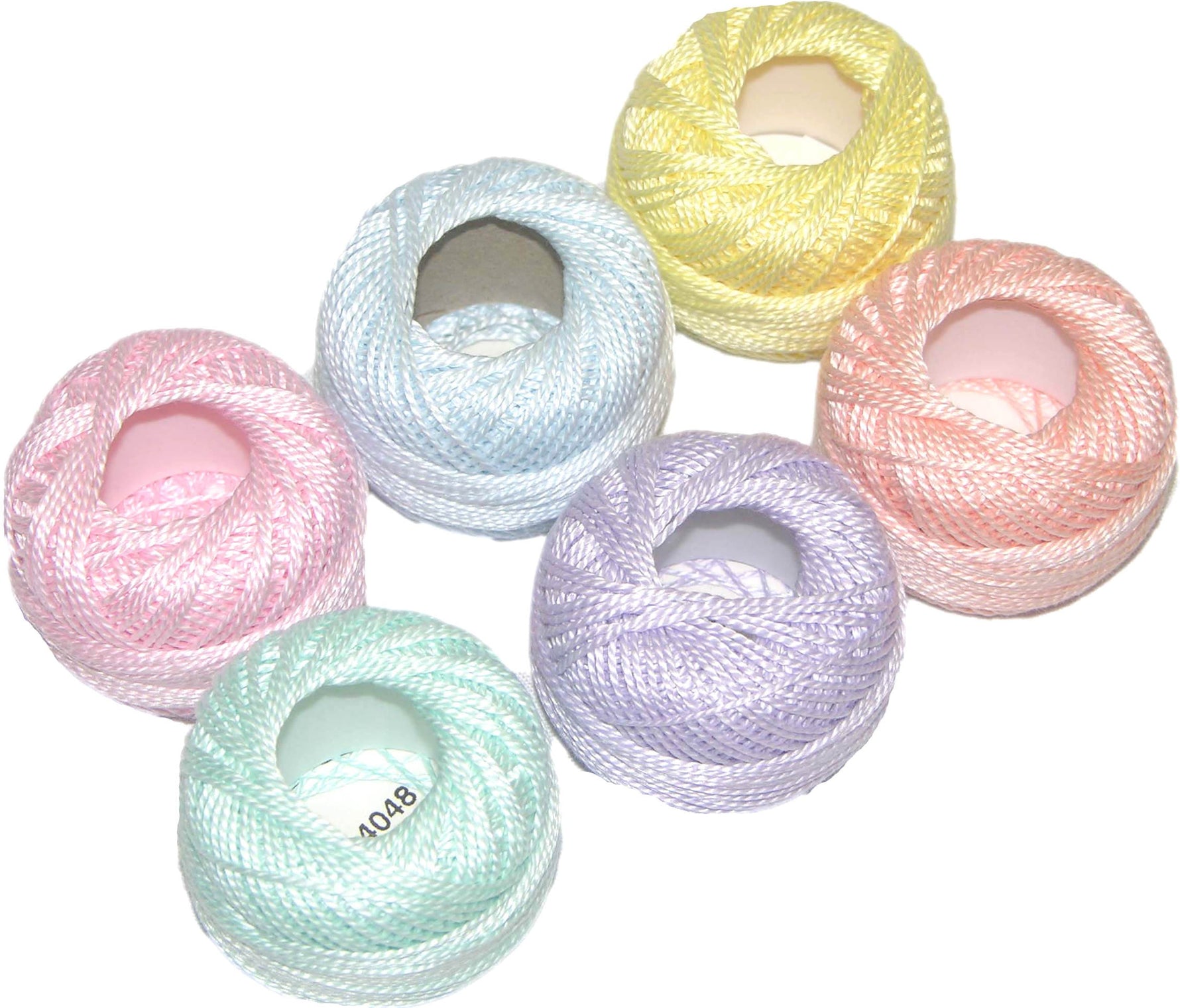 Pearl Cotton Size 12 Sampler Pack Pastel