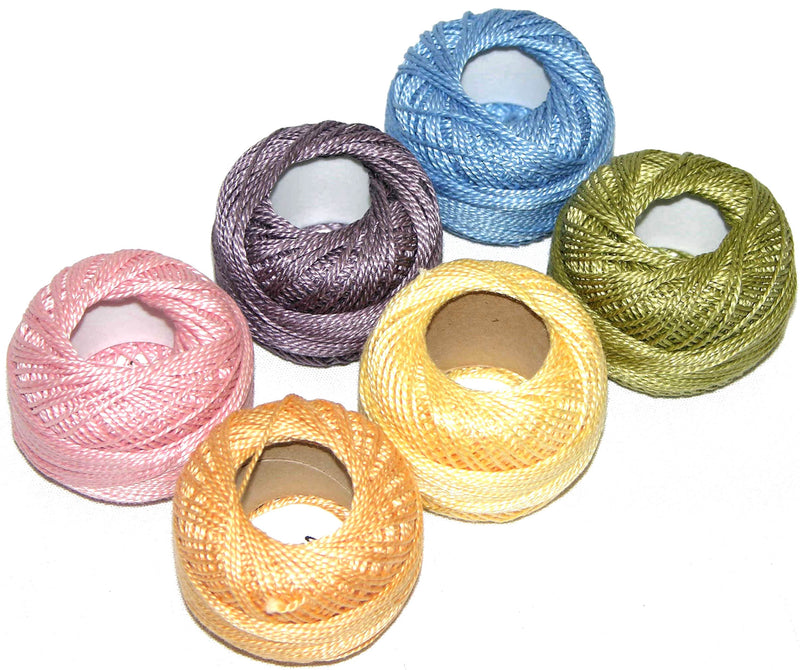 Pearl Cotton Size 5 Thread Sampler Pack Monet