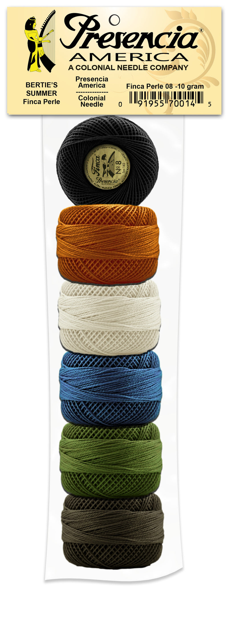 Sample Pk Bertie Sum Pearl Cotton SZ8 10grm