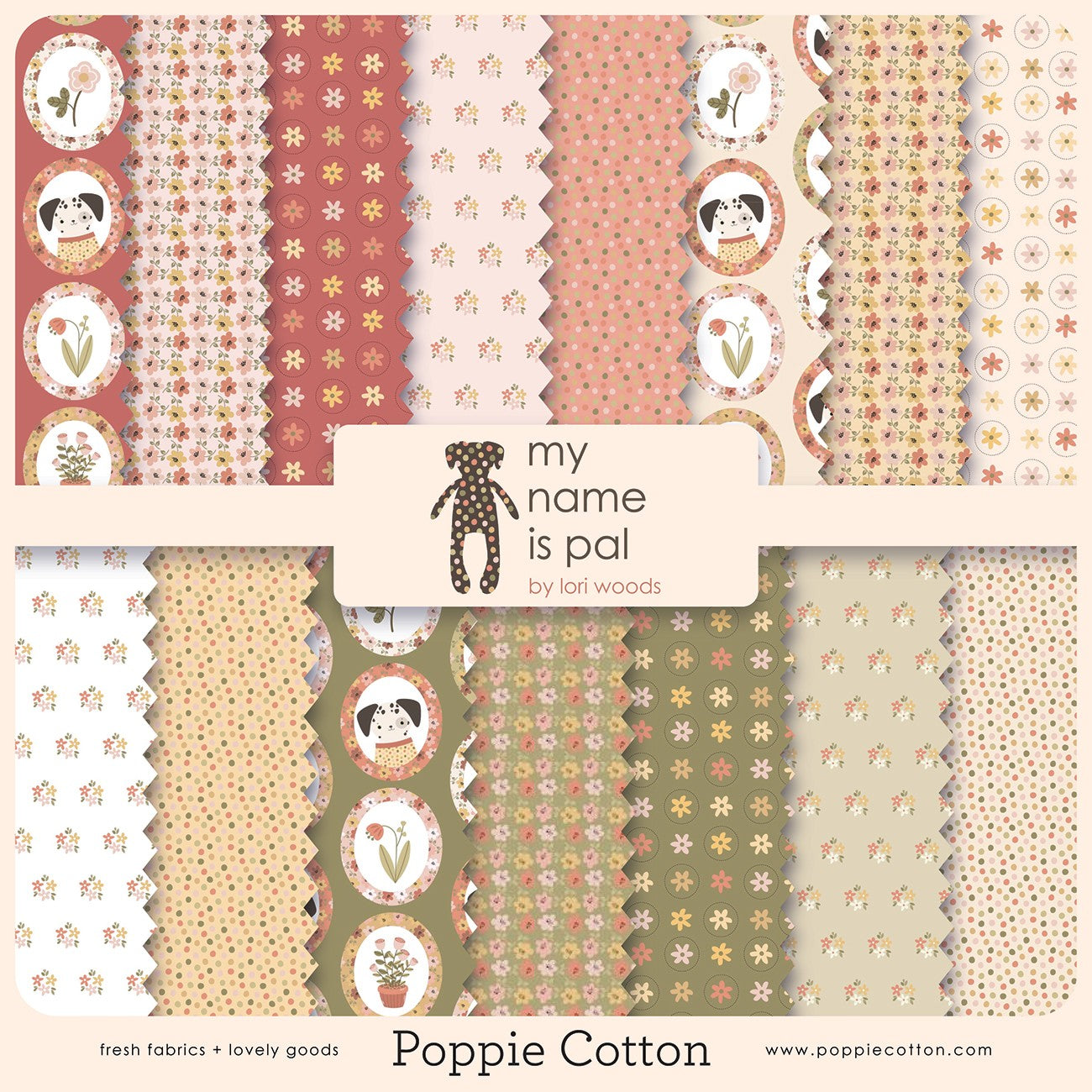 15 Prints Fat Quarter Bundles