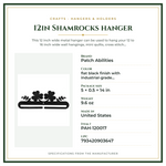Product Specifications – 12in Shamrocks hanger