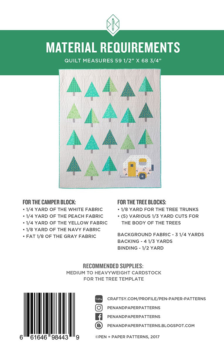 Up North Quilt Pattern