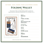 Product Specifications – Folding Wallet