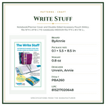 Product Specifications – Write Stuff
