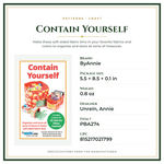 Product Specifications – Contain Yourself