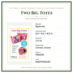 Product Specifications – Two Big Totes