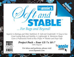 Soft and Stable Project Pack 100% Polyester Foam Stabilizer White