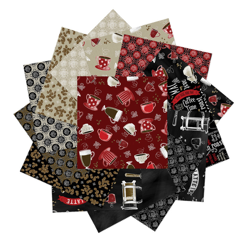 10in Squares Perfect Brew 42pcs/bundle