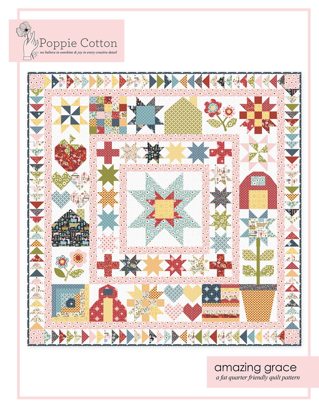 Quilt Pattern Farm Girls Unite Amazing Grace