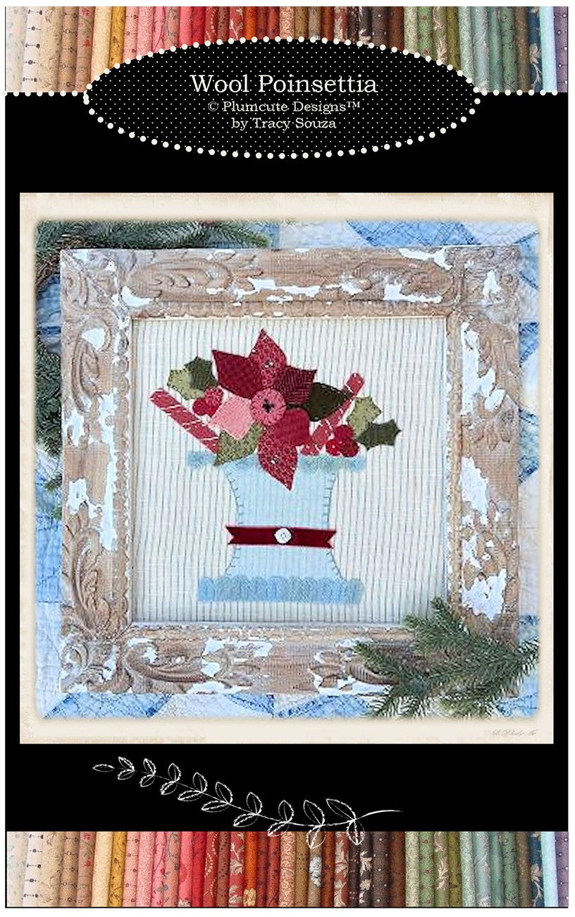 Wool Poinsettia
