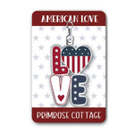 American Love Charm