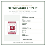 Product Specifications – Needleminder Size 28