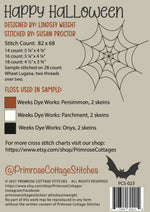 Happy Halloween Cross Stitch