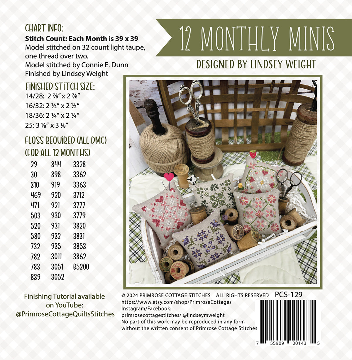 12 Monthly Minis