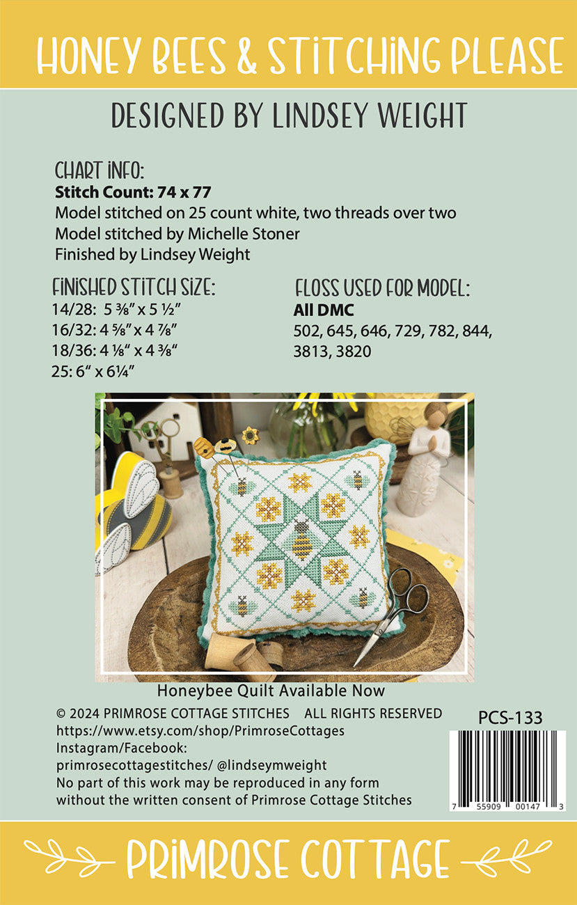 Honey Bees & Stitching Please