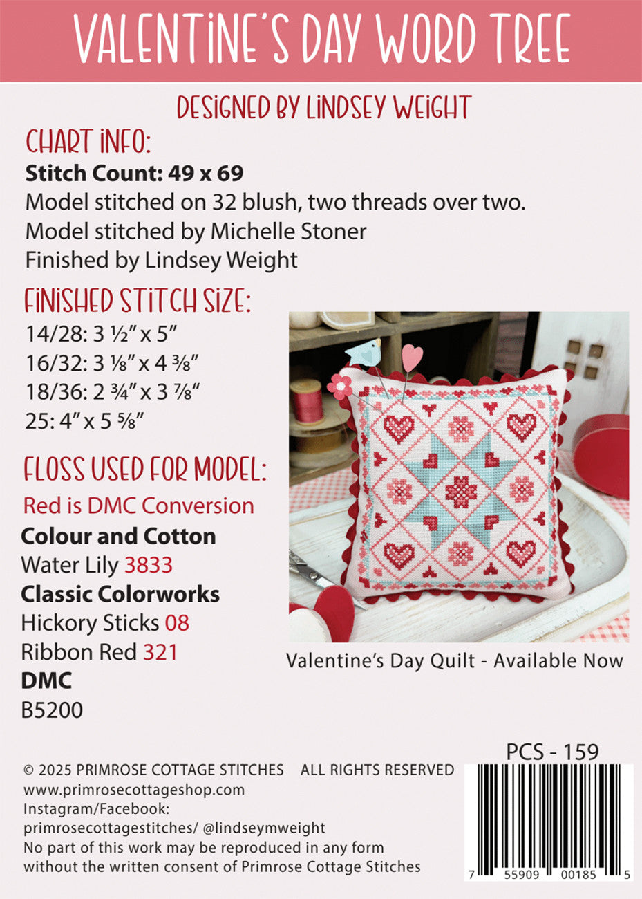 Valentine's Day Word Tree