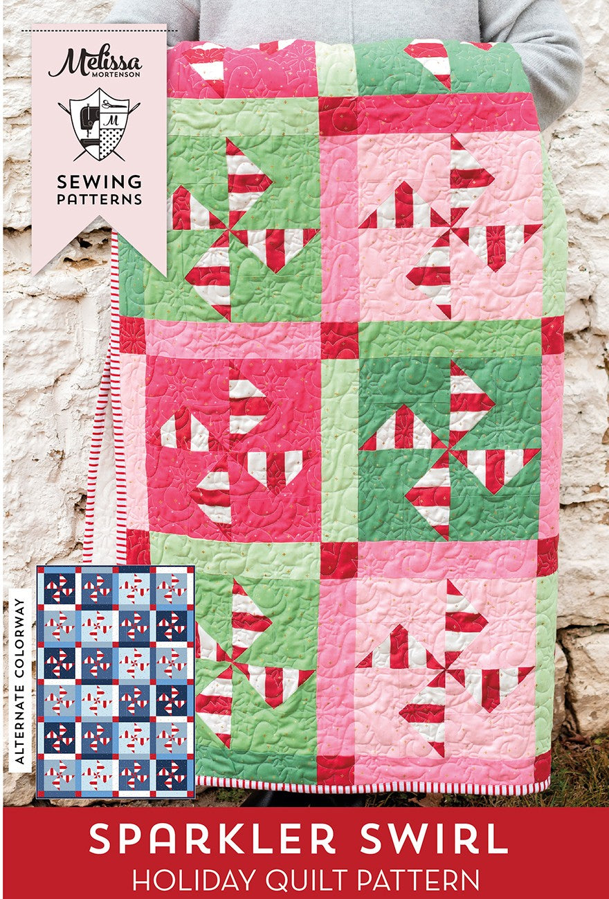 Sparkler Swirl Quilt Pattern