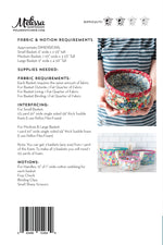 Nesting Trinket Baskets Sewing Pattern