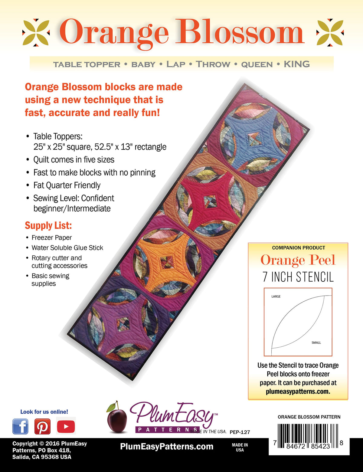 Orange Blossom Quilt