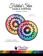 Folded Star Table Topper Pattern
