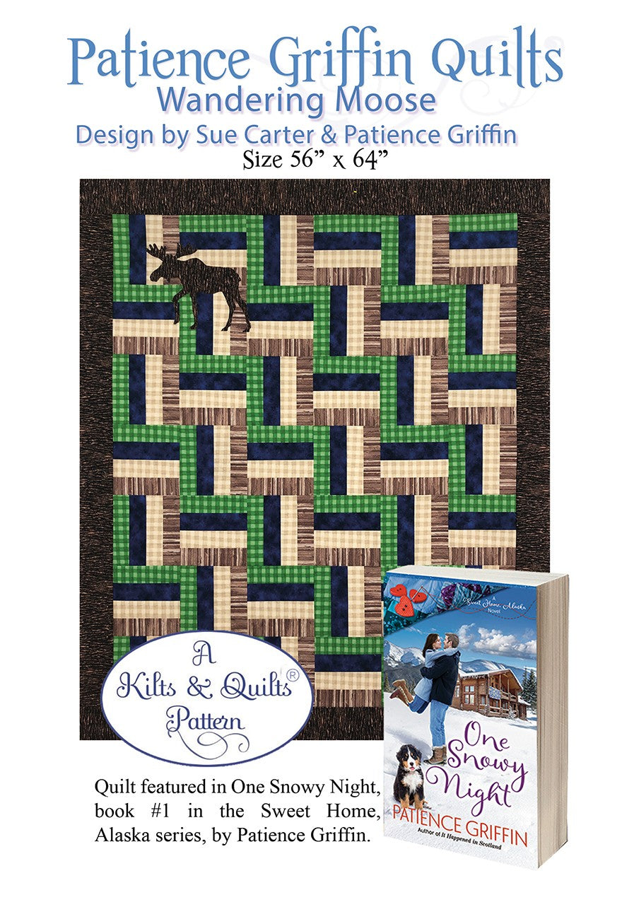 Wandering Moose Quilt Pattern