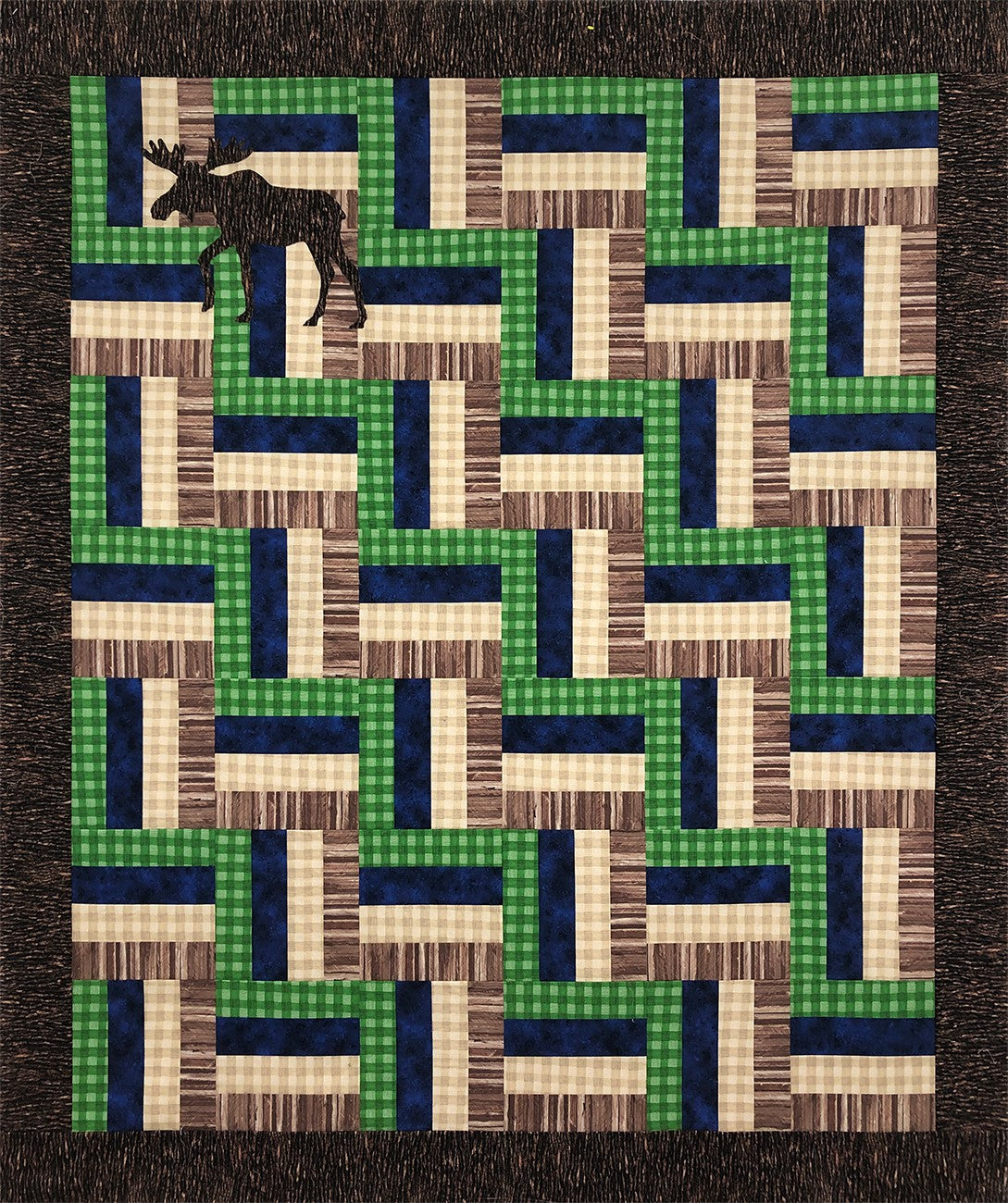 Wandering Moose Quilt Pattern