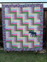Wandering Moose Quilt Pattern
