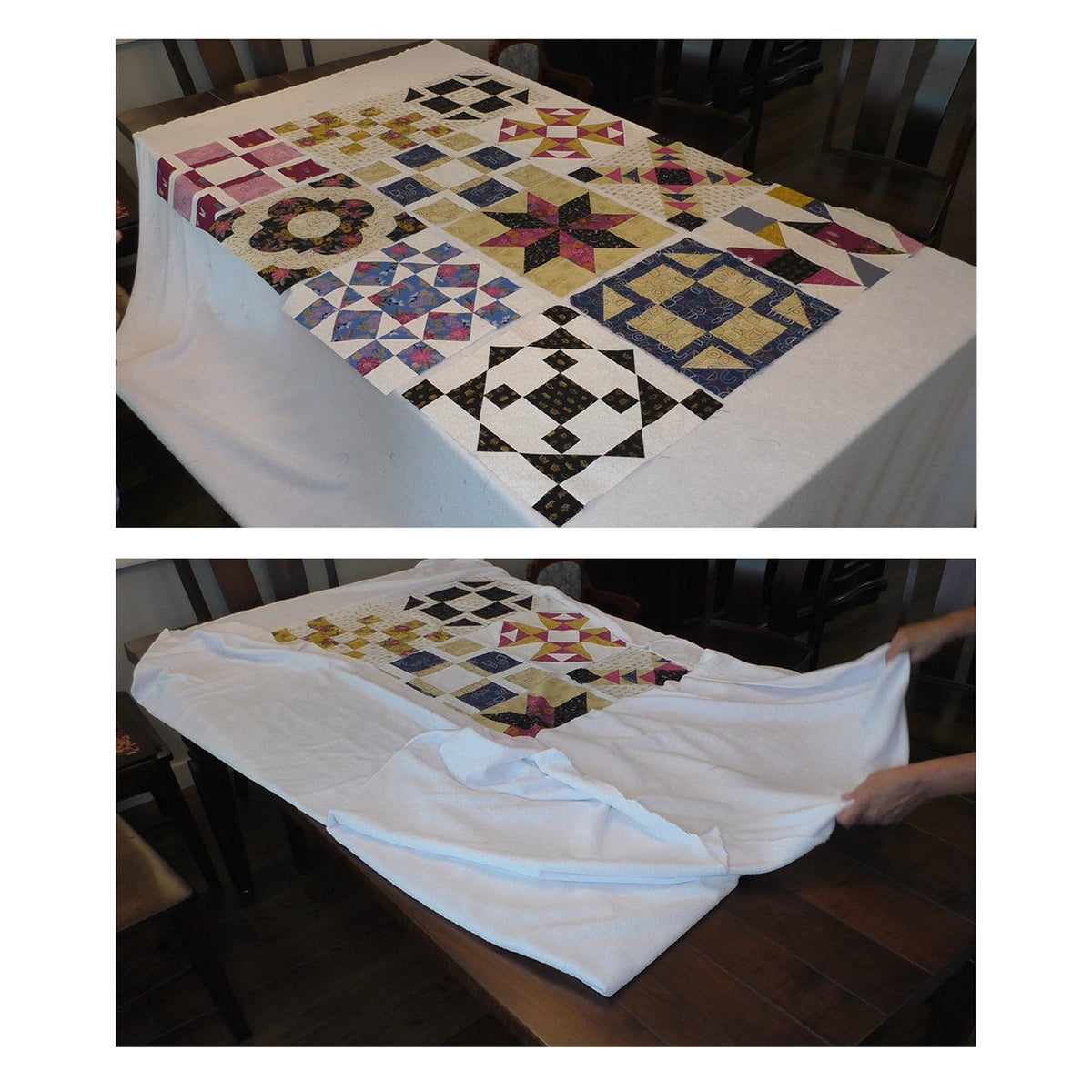 PROP-IT Quilter's Design Wall Curtain