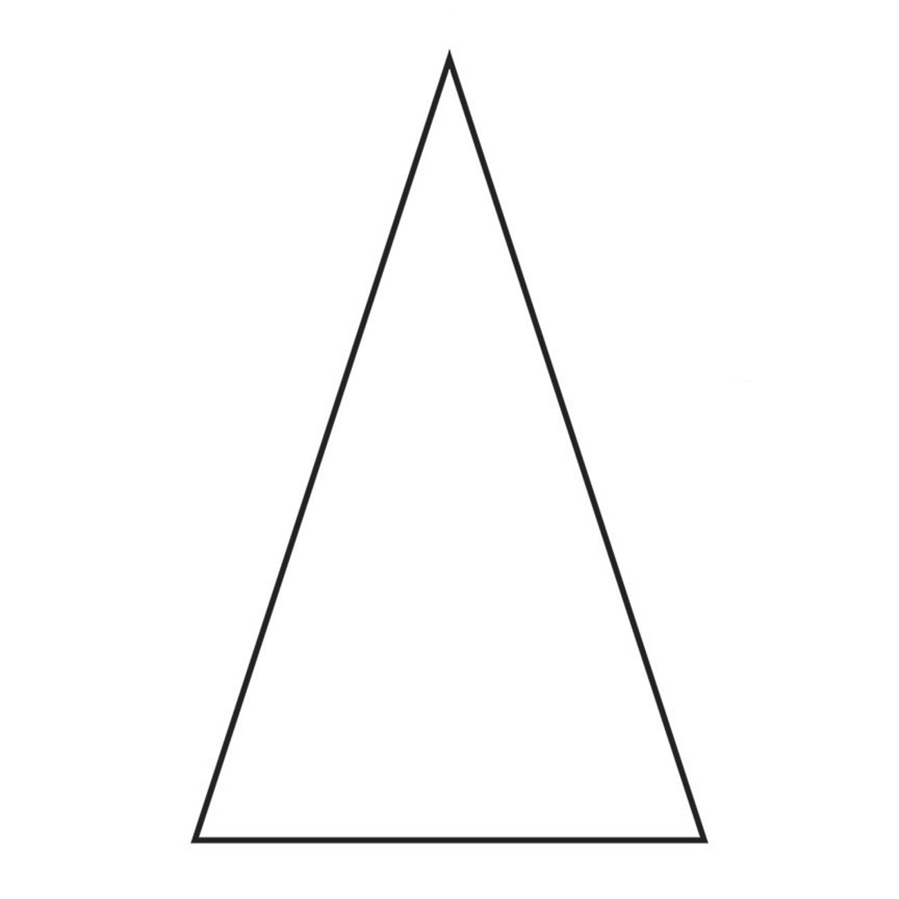 1-1/4in Isosceles Triangle Papers