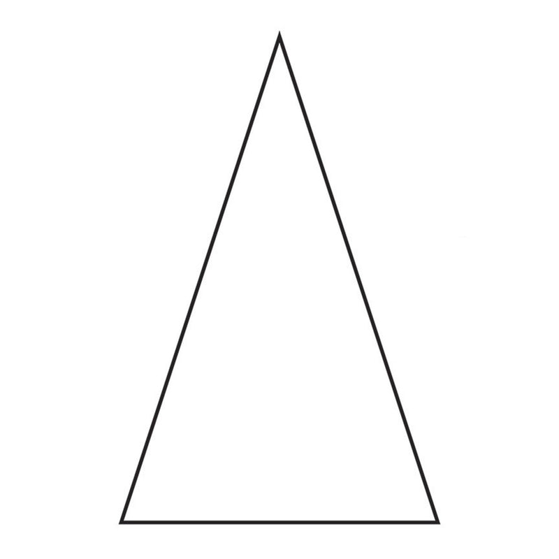 1-1/4in Isosceles Triangle Papers
