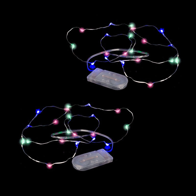 Pixie Lights 20 multicolor wire set 2pk