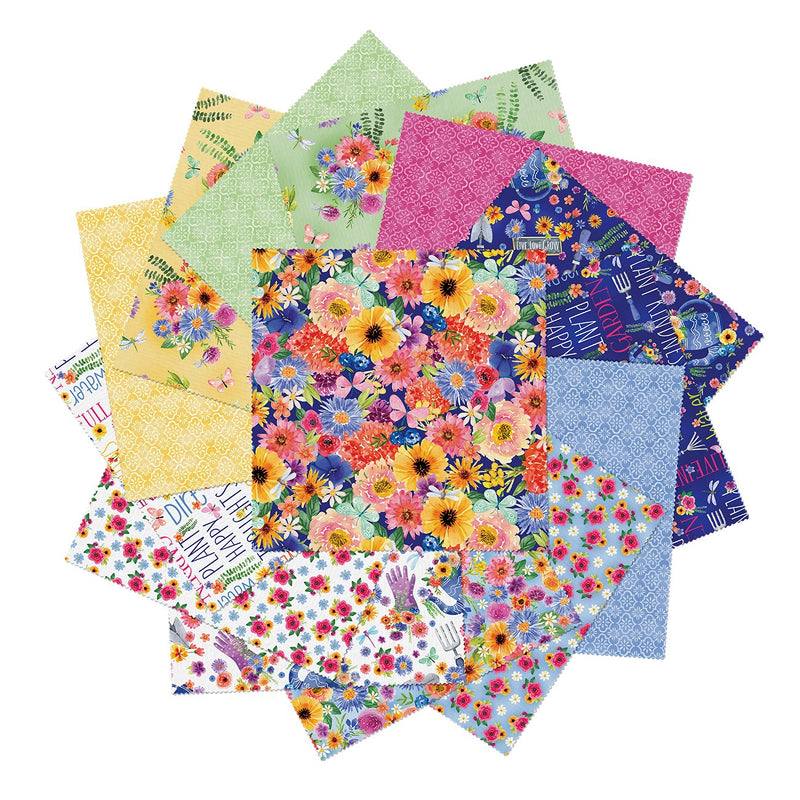 Plant Kindness 10in Squares, 42pcs/bundle