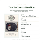 Product Specifications – First Snowfall Mug Rug