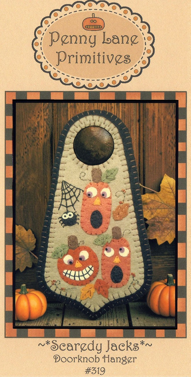 Scaredy Jacks Doorknob Hanger