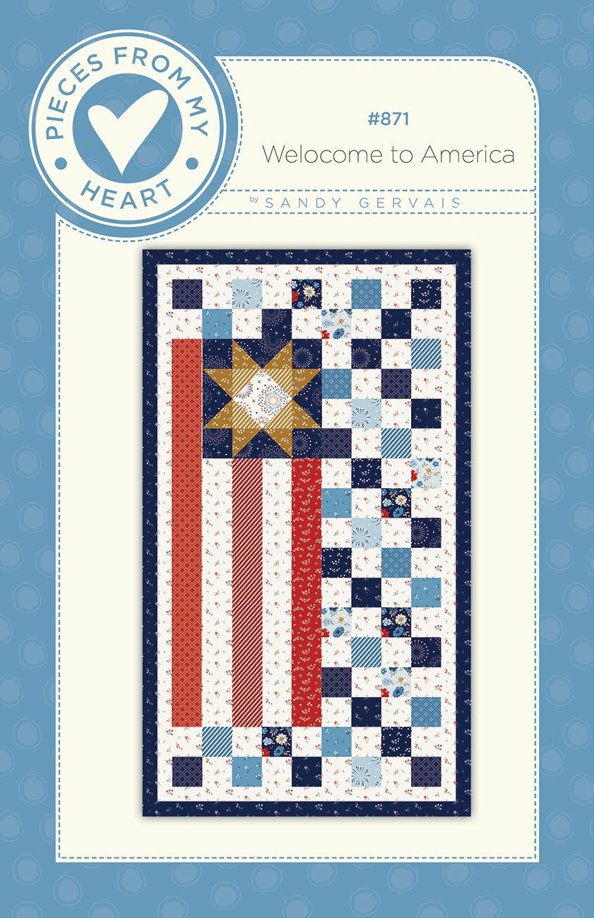 Welcome to America Wall Hanging