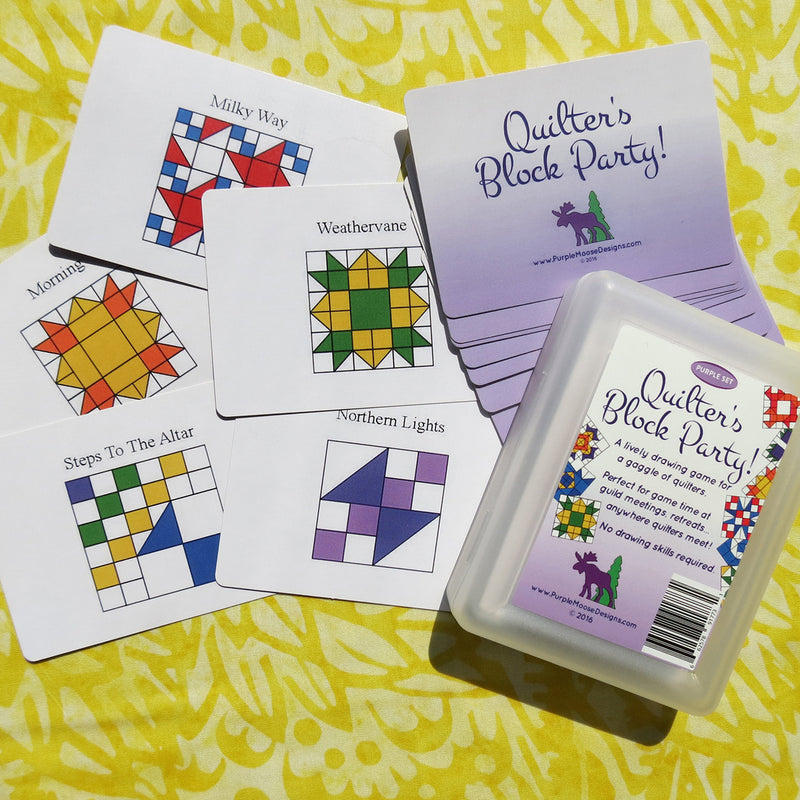 Quilter's Block Party Card Game