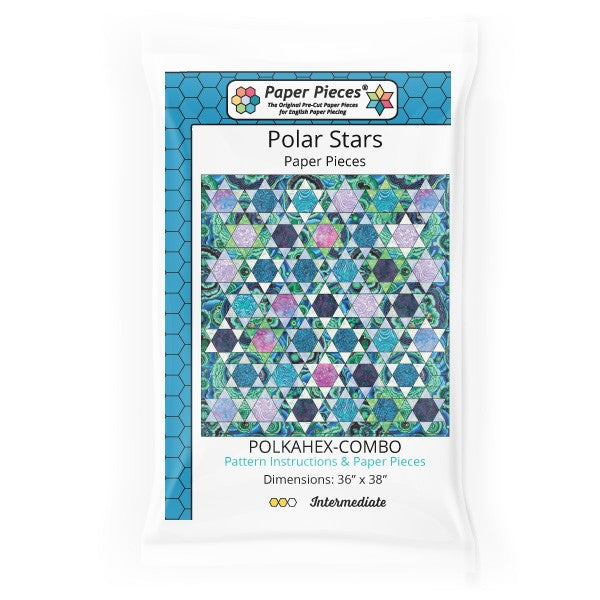 Polar Stars Pattern and Paper Pieces