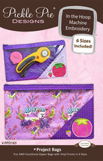 Project Bags In the Hoop Machine Embroidery Design Set