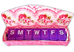 Pill Boxes & More Machine Embroidery Design Set