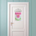 Tulip Mini Quilt Wall Hanging In the Hoop Machine Embroidery Design Set