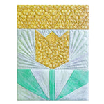 Tulip Mini Quilt Wall Hanging In the Hoop Machine Embroidery Design Set