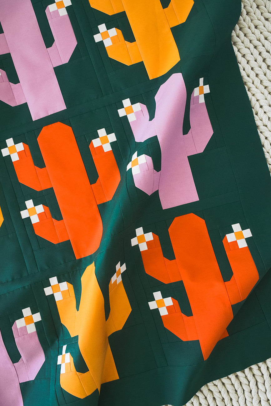 Oh My Cacti Quilt Pattern