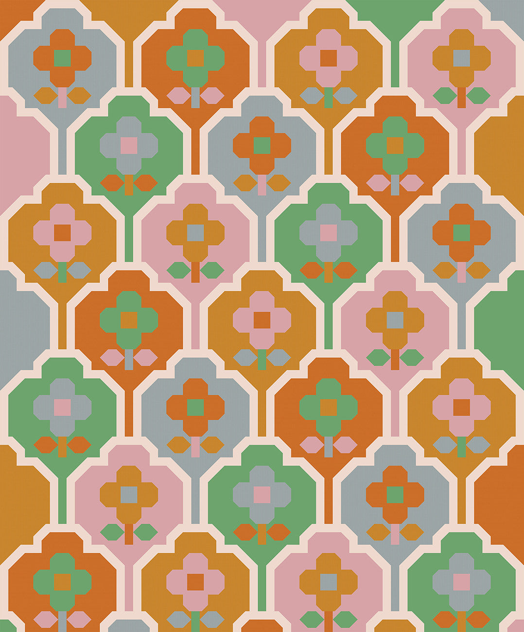 Wallflower Quilt Pattern