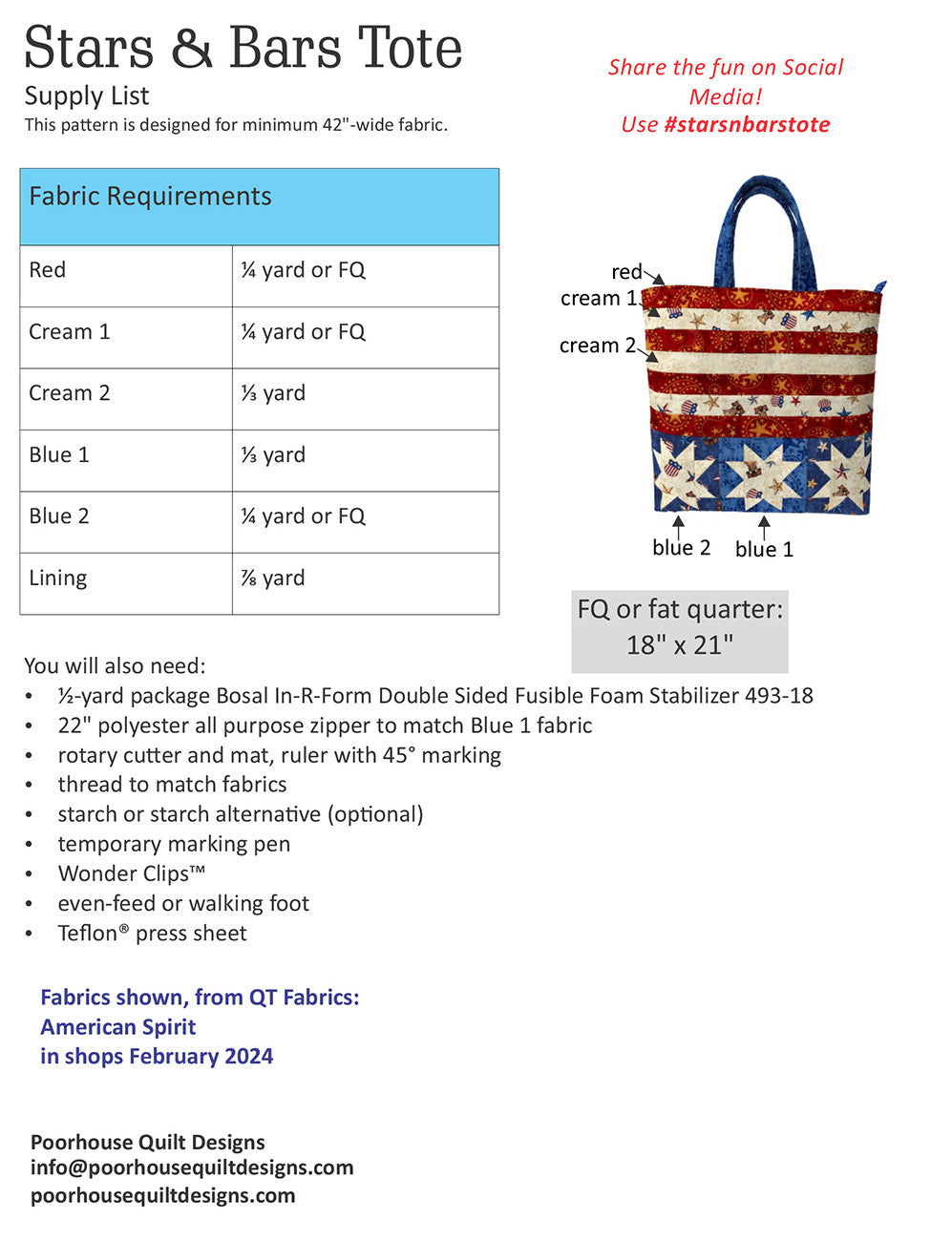 Stars and Bars Tote