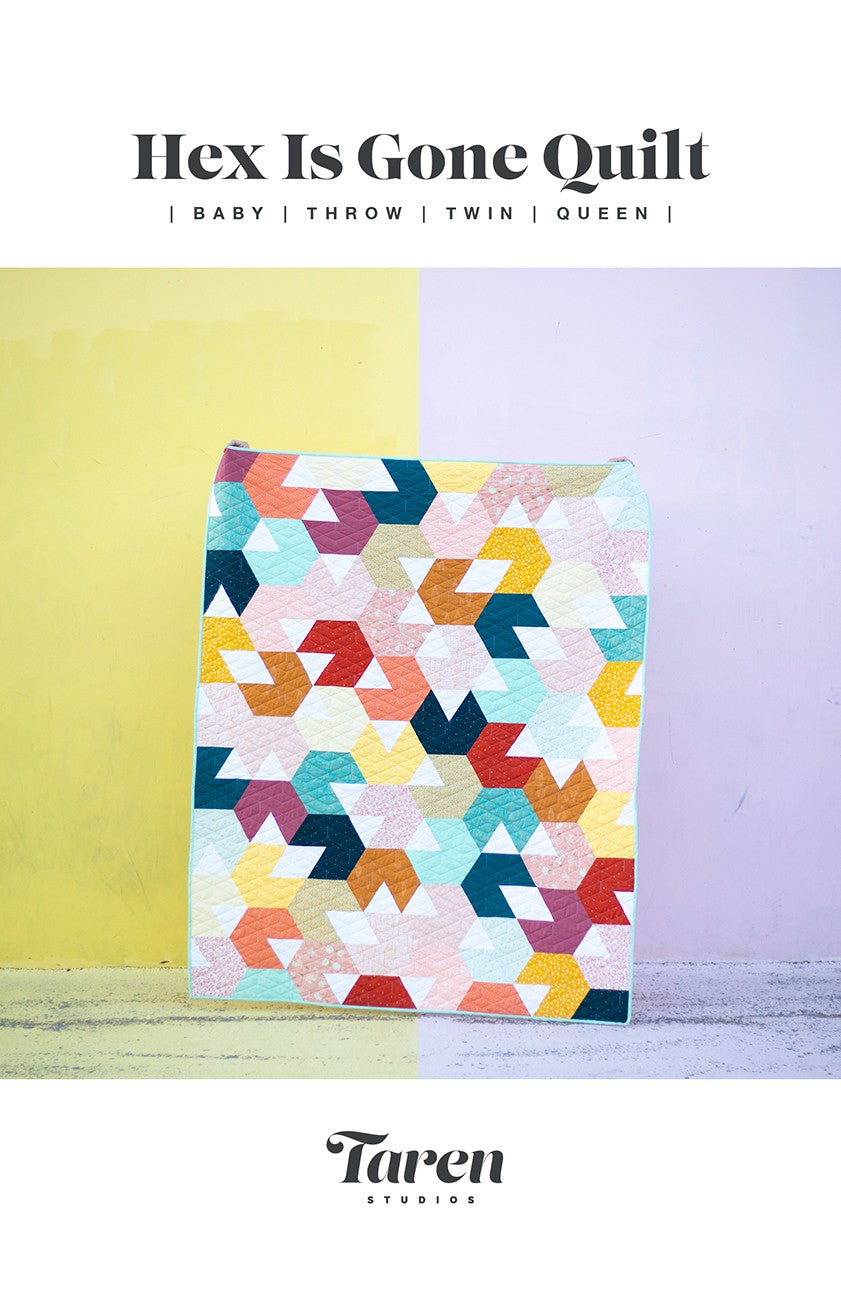 Hex Is Gone Quilt Pattern