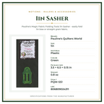 Product Specifications – 1in Sasher