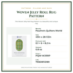 Product Specifications – Woven Jelly Roll Rug Pattern
