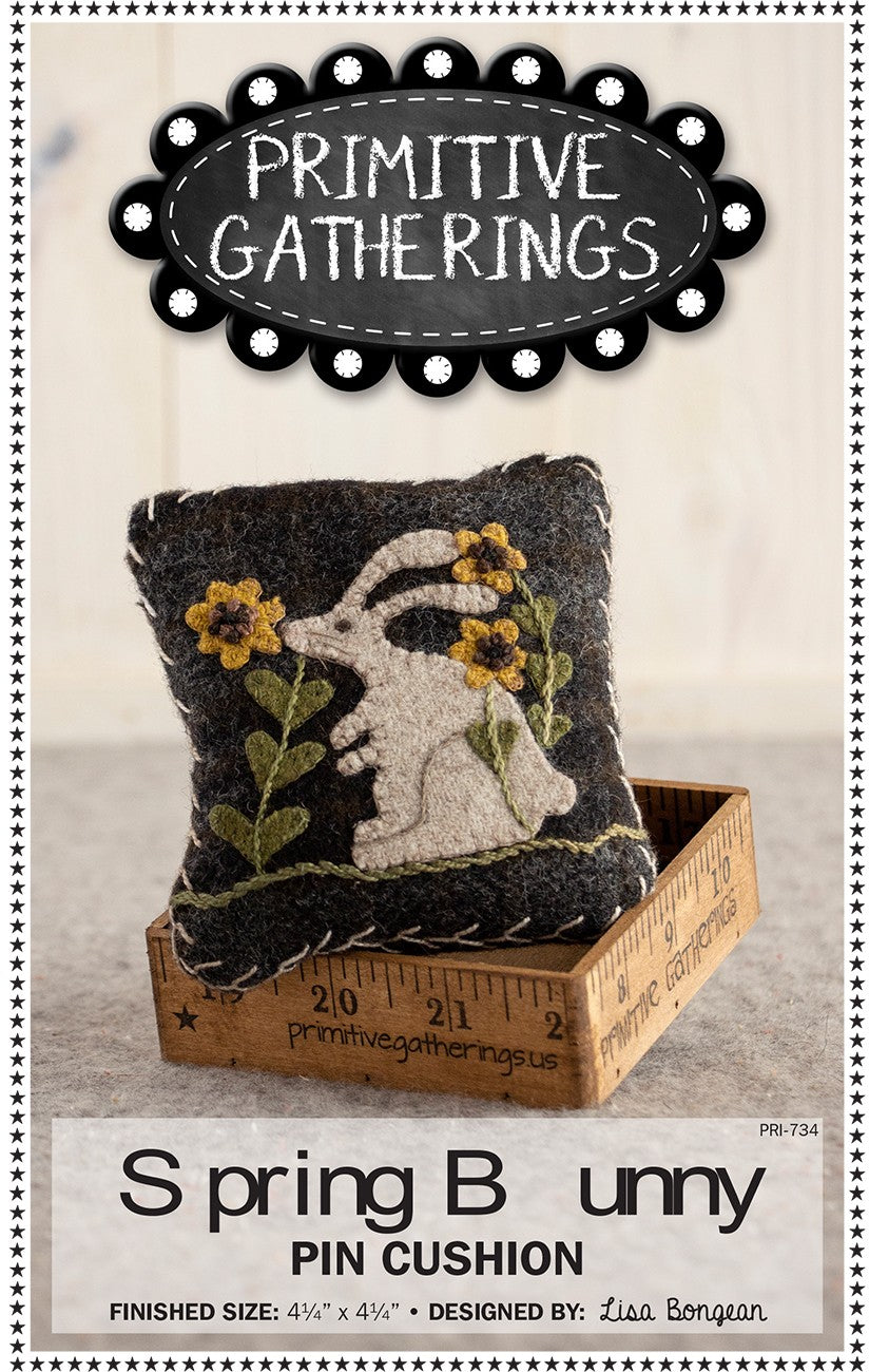 Spring Bunny Pincushion
