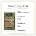 Product Specifications – Primitive Picnic Quilt
